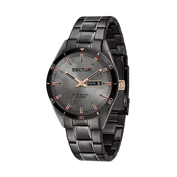 Sector 770 Sunray Gun Dial Stainless Steel Quartz R3253516001 100M Men's Watch