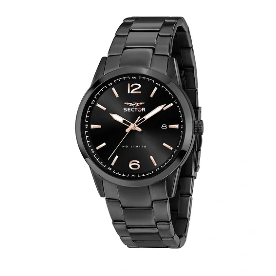 Sector 660 Stainless Steel Black Dial Quartz R3253517027 Men's Watch