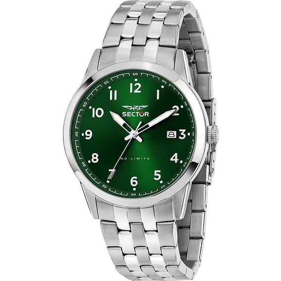 Sector 660 Stainless Steel Green Dial Quartz R3253517031 Men's Watch