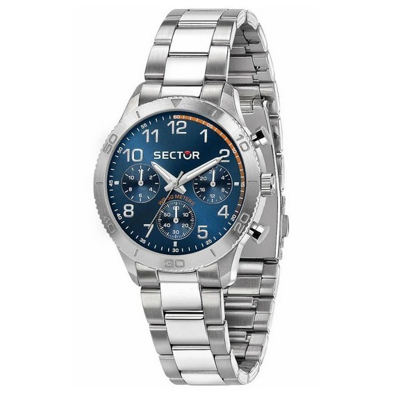 Sector 270 Stainless Steel Multifunction Blue Dial Quartz R3253578018 Men's Watch
