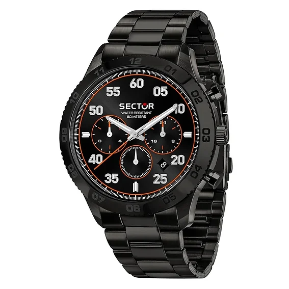 Sector 270 Multifunction Stainless Steel Black Dial Quartz R3253578031 Men's Watch
