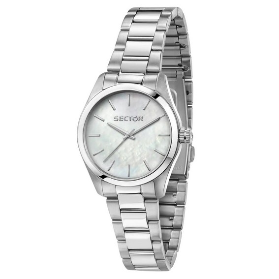 Sector 270 Just Time Stainless Steel Mother Of Pearl Dial Quartz R3253578510 Women's Watch