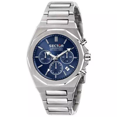 Setor 960 cronógrafo azul mostrador de aço inoxidável quartzo R3273628003 relógio masculino 100M