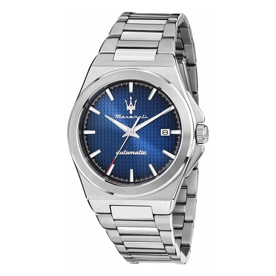 Maserati Velocita Stainless Steel Blue Dial Automatic R8823153001 100M Men's Watch
