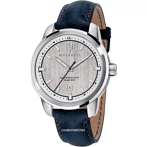 Maserati Successo Silver Dial Quartz R8851121010 Men's Watch