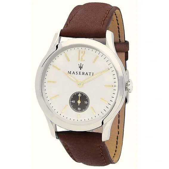 Maserati Tradizione White Dial Quartz R8851125001 Men's Watch