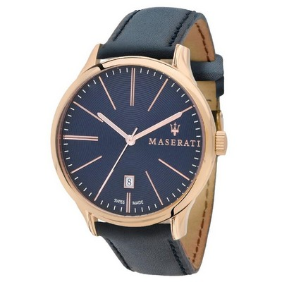 Relógio Maserati Attrazone Blue Dial Quartz R8851126001 Masculino