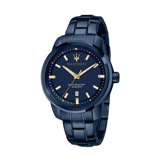 Maserati Blue Edition Blue Dial Stainless Steel Quartz R8853141002 Men's Watch
