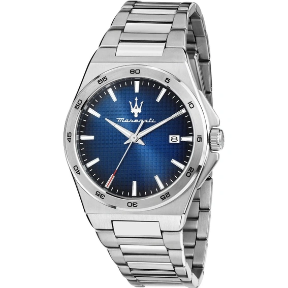 Maserati Velocita Stainless Steel Blue Dial Quartz R8853153001 Men's Watch