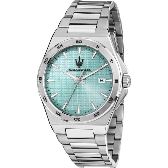 Maserati Velocita Stainless Steel Turquoise Dial Quartz R8853153002 Men's Watch