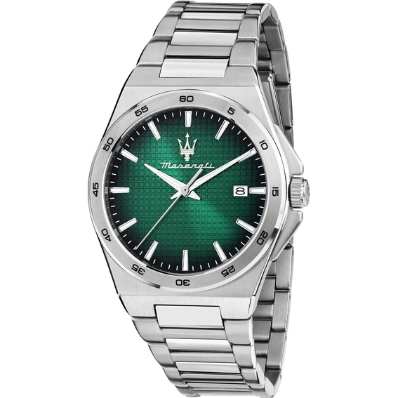 Maserati Velocita Stainless Steel Green Dial Quartz R8853153003 Men's Watch