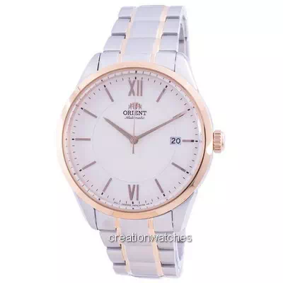 นาฬิกาข้อมือผู้ชาย Orient Classic White dial Automatic RA-AC0012S10D 100M