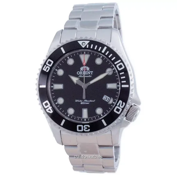 Orient 70th Anniversary Automatic Diver Black Dial RA-AC0K01B00C 200M Men's Watch