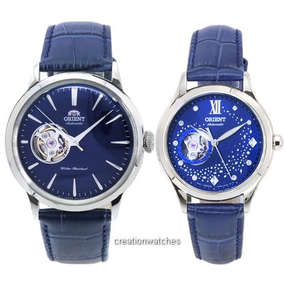 Orient Classic Open Heart Automatic Paaruhr Combo Set – RA-AG0005L10B und RA-AG0018L10B