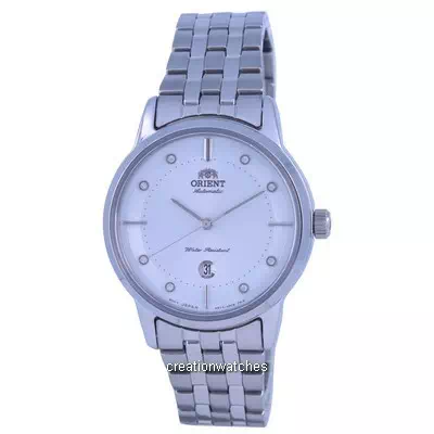 Orient Contemporary เงิน dial กลไกจักรกล RA-NR2009S10B นาฬิกาข้อมือผู้หญิง