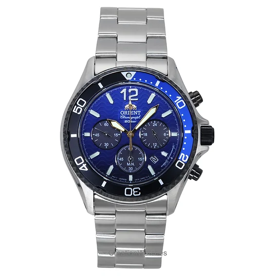 Orient Sports The 20th anniversary Limited Edition Blue Gradation Dial Quartz Diver's RA-TX0208L 200M Men's Watch