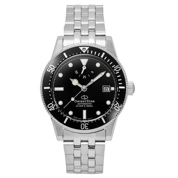 Orient Star 1964 2nd Edition M42 Stainless Steel Black Dial Diver's Automatic RE-AU0601B 200M Men's Watch