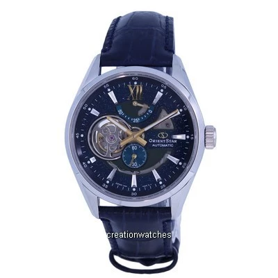 Relógio masculino Orient Star Contemporary Edição Limitada Coração Aberto Automático RE-AV0118L00B 100M