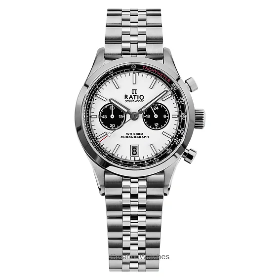 Montre Bulova Marine Star – Style Chrono Panda – Occasion – Fonctionne Bien