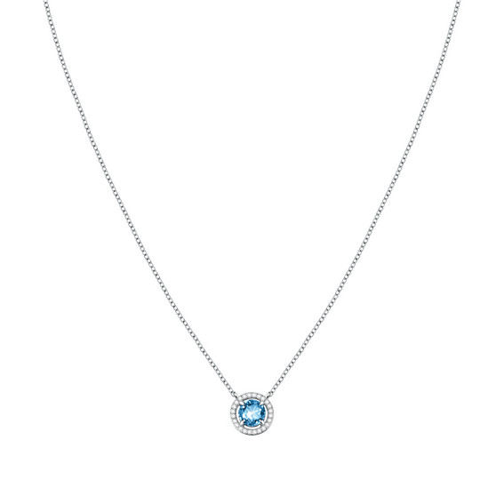 Morellato Tesori 925 Silber Spotlight Halskette SAIW94 für Damen