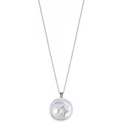 Morellato Scrigno D'Amore Rhodium Plated Sterling Silver SAMB01 Women's Necklace