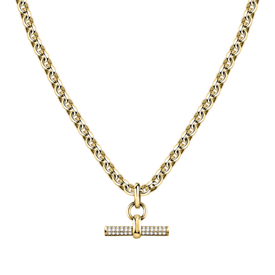 Ожерелье Morellato Abbraccio из нержавеющей стали золотистого цвета SAUC02 для женщин
