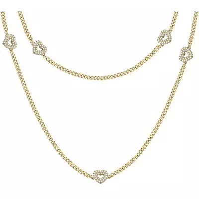 Morellato Incontri Gold Tone Stainless Steel SAUQ03 Women's Necklace