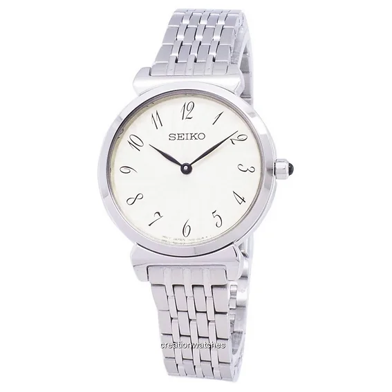 Seiko Quartz SFQ801 SFQ801P1 SFQ801P Analog Women's Watch