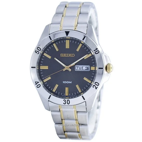 Seiko Quartz Analog SGGA83 SGGA83P1 SGGA83P Men's Watch