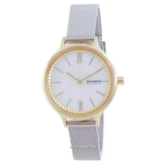 Skagen Anita Gold Tone Stainless Steel Quartz SKW2866 Women's Watch