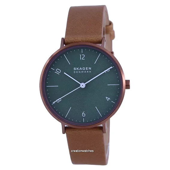 Skagen Aaren Naturals Green Dial Quartz SKW2973 Women's Watch