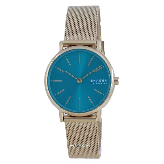 Skagen Signatur Lille Gold Tone Stainless Steel Quartz SKW2984 Women's Watch