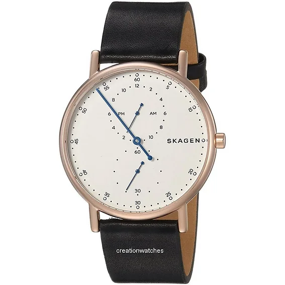 Skagen Orologio Analogico al Quarzo Uomo con Cinturino in Acciaio Inossidabile SKW6946