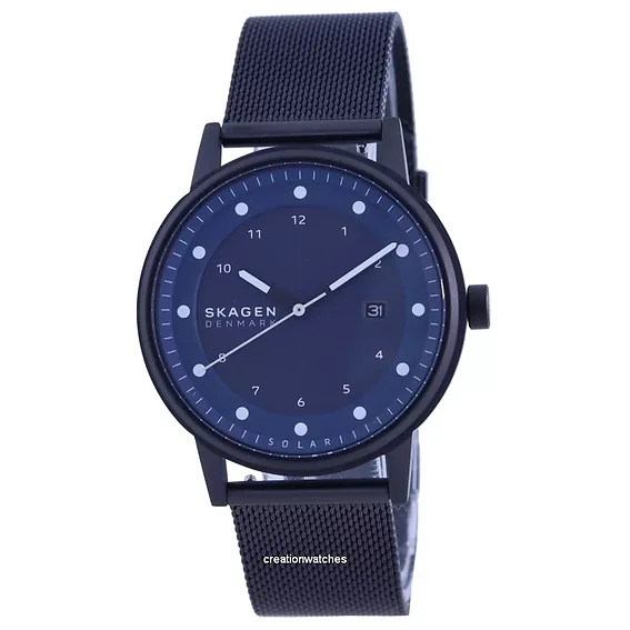Skagen Henriksen Blue Dial Stainless Steel Solar SKW6742 Men's Watch