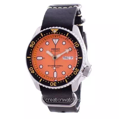 Seiko Automatic Diver's SKX011J1-var-LS19 200M Japan Made Men's Watch