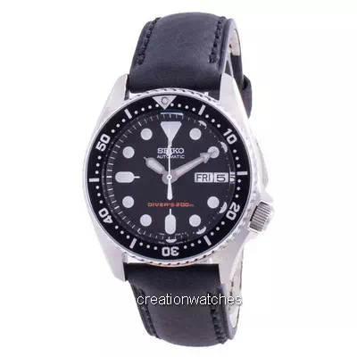 Seiko Automatic Diver's Black Dial SKX013K1-var-MS12 200M Men's Watch
