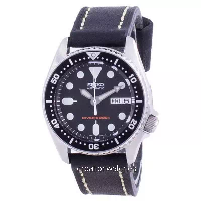 Seiko Automatic Diver's Black Dial SKX013K1-var-MS9 200M Men's Watch