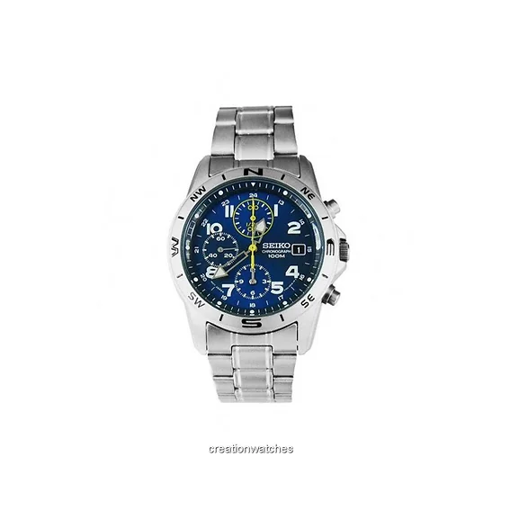 Seiko Chronograph SND379P1 SND379 SND379P Men's Watch