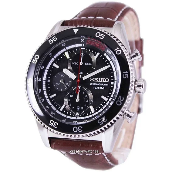 Seiko Chronograph Tachymeter 100M SNDG57P2 Men's Watch