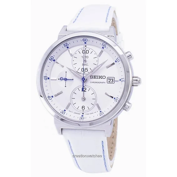 Seiko Chronograph Quartz SNDV29 SNDV29P1 SNDV29P Women's Watch