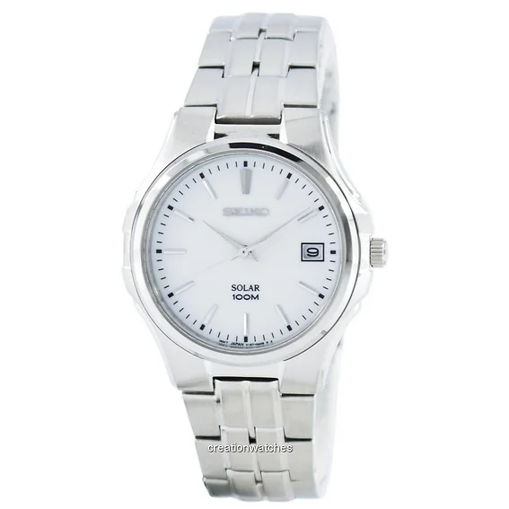 Seiko Solar SNE131 SNE131P1 SNE131P Men's Watch