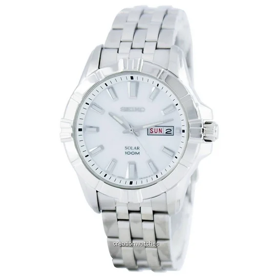 Seiko Solar SNE175 SNE175P1 SNE175P Men's Watch