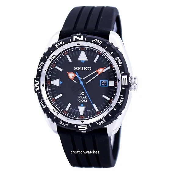 Seiko Prospex Land Solar Powered 100M SNE423 SNE423P1 SNE423P Men's Watch
