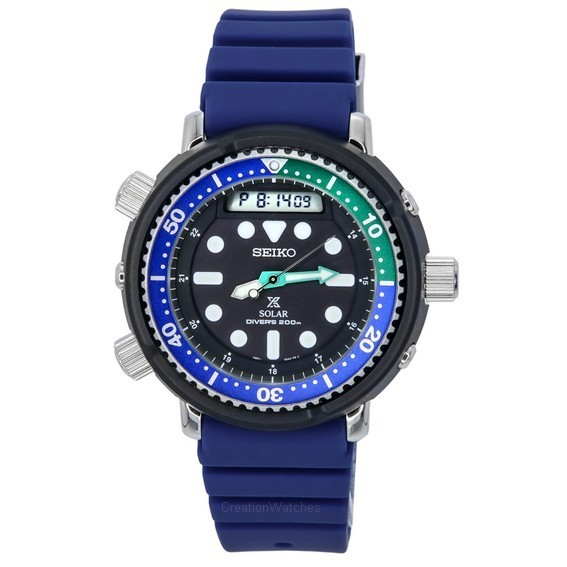 Seiko Prospex Sea Arnie Tropical Lagoon Edición especial Solar Diver's SNJ039P1 200M Watch de Men es