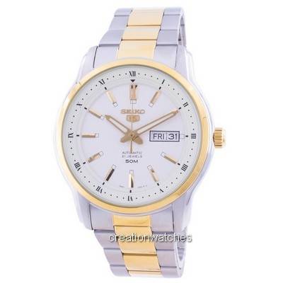 Seiko 5 Automatic White Dial SNKL84 SNKL84K1 SNKL84K Men's Watch