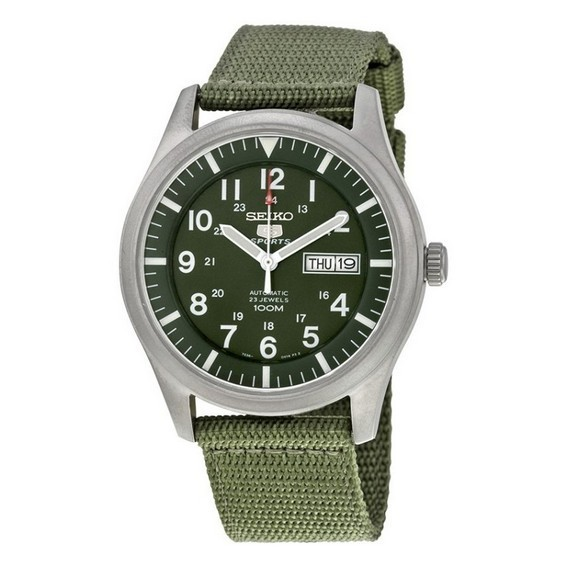 นาฬิกาผู้ชาย Seiko 5 Military Automatic SNZG09 SNZG09K1 SNZG09K