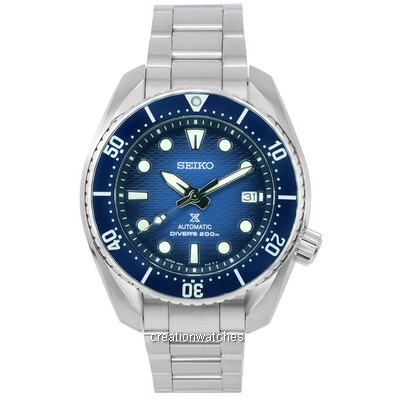 Seiko Prospex Sea King Sumo สีน้ำเงิน dial Automatic Diver's SPB321 SPB321J1 SPB321J 200M Men's Watch