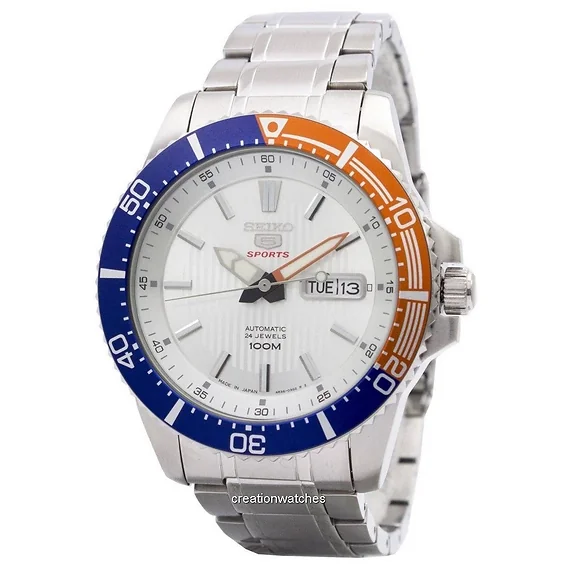 Seiko 5 Sports Automatic 24 Jewels Japan Made SRP549 SRP549J1 SRP549J Men's Watch