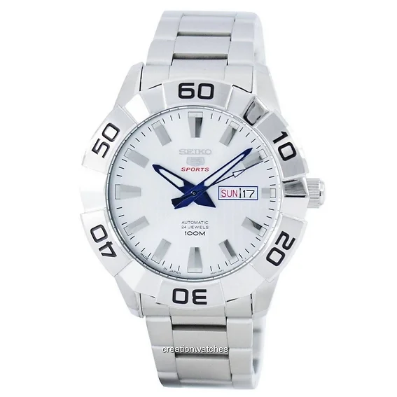 Seiko 5 Sports Automatic 24 Jewels Japan Made SRPA49 SRPA49J1 SRPA49J Men's Watch