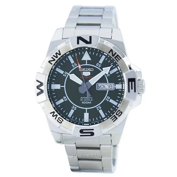 Seiko 5 Sports Automatic 24 Jewels Japan Made SRPA59 SRPA59J1 SRPA59J Men's Watch